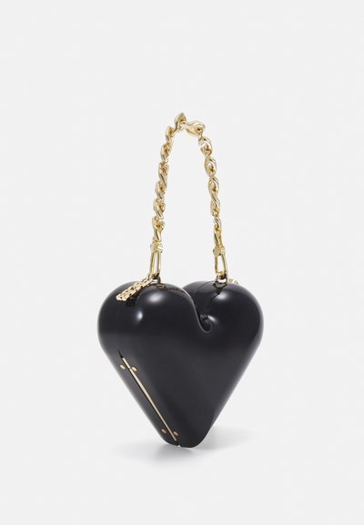 GCDS HEART BAG - Torbica - nero