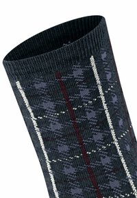 Esprit CHECK - Socken - navy mel