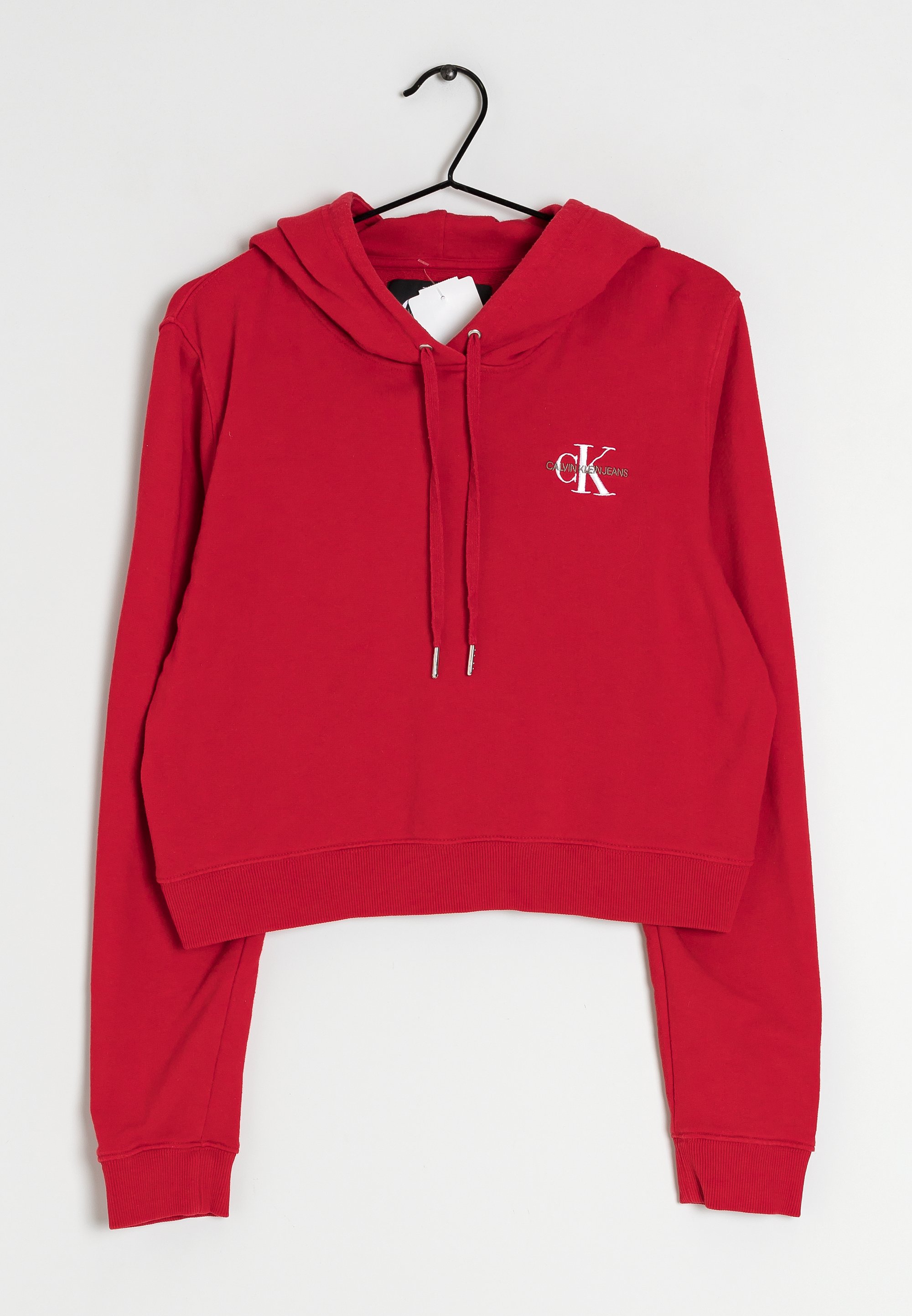 Hoodie Sweat Rouge Calvin Klein Calvin Klein Hoodie Red (Pre