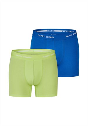 2-PACK - Panties - neon lime/blue