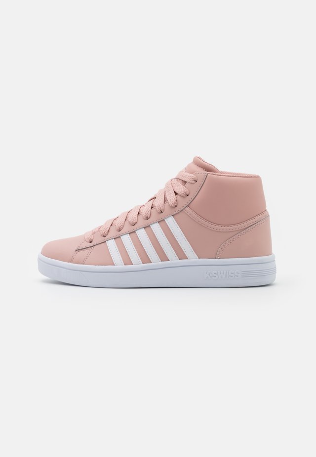 COURT WINSTON MID - Zapatillas altas - misty rose/white