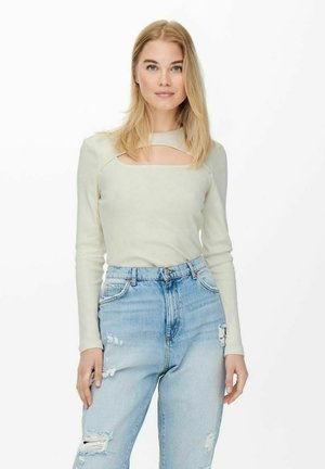 OBERTEIL CUT-OUT- - Longsleeve - tofu