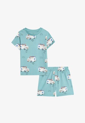 Marks & Spencer, UNISEX SET, niebieski melanż