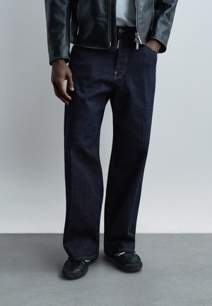 BAGGY - Túlméretezett farmernadrág - navy blue