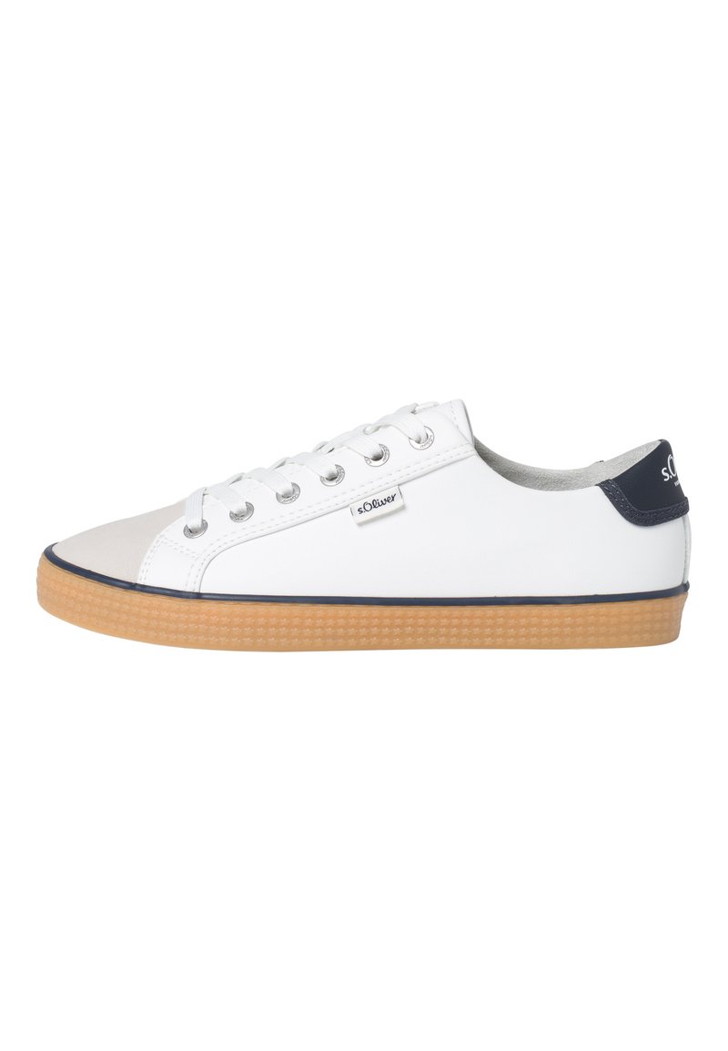 s.Oliver Sneaker low - white/navy
