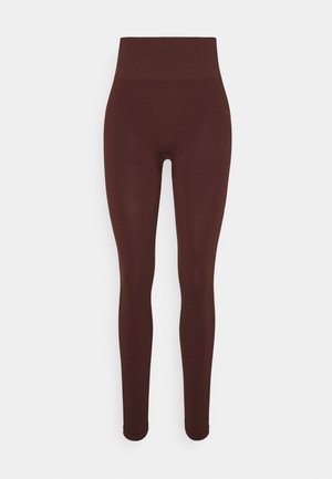Tights - dark red