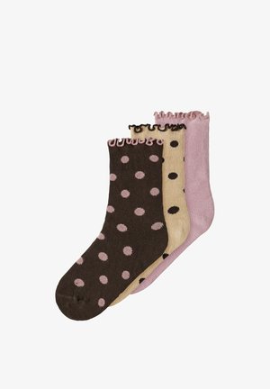 Name it, SOCKS 3 PACK - Socken - sesame