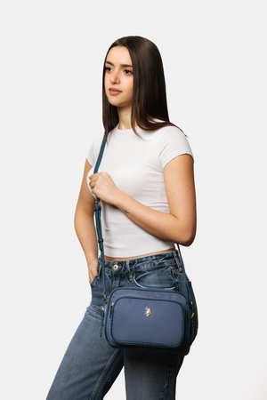 U.S. Polo Assn., HOUSTON - Umhängetasche - sky