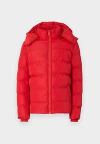 HOODED PUFFER - Vinterjakker - huge red