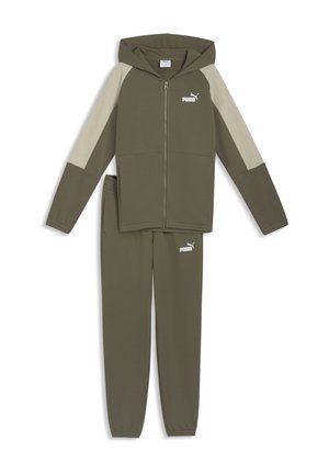 ESSENTIALS BLOCK  - Chándal - loden green