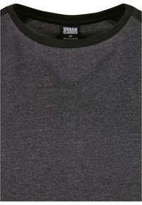 Urban Classics RAGLAN TEE - Jerseykjole - charcoal black