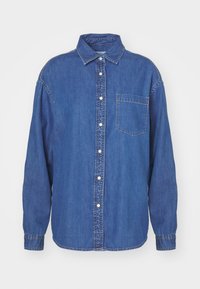 BOYFRIEND - Košilová halenka  - dark-blue denim