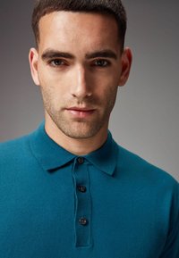 Next REGULAR FIT - Hosszú ujjú felső - turquoise blue