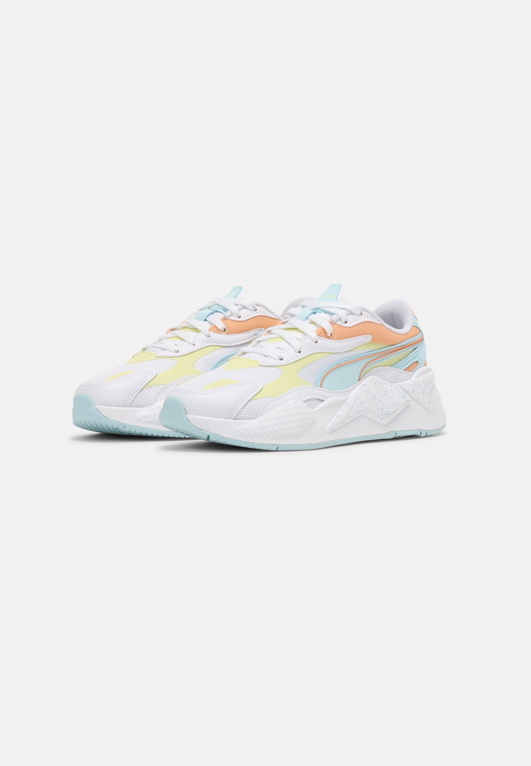peach puma trainers