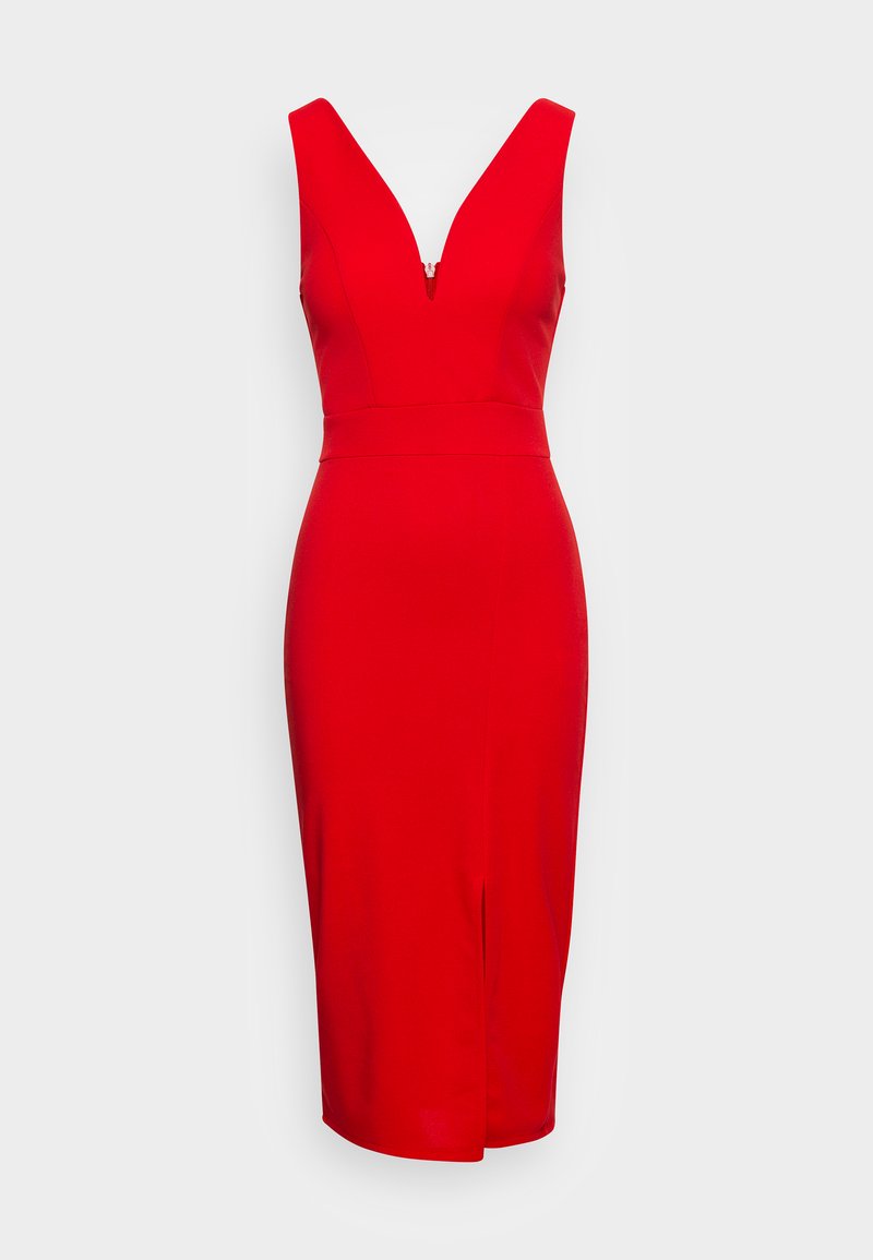 WAL G TALL Cocktailjurk rood WAL G TALL Cocktailjurk rood