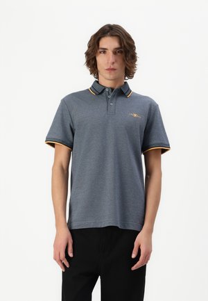 TOM TAILOR Polo marškinėliai - navy/grey mint