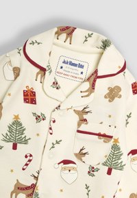 JoJo Maman Bébé CHRISTMAS ALL-IN-ONE - REGULAR FIT SET - Pijamale - cream