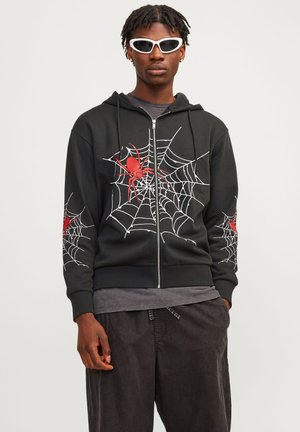 JORWEBSTER ZIP HOOD UNISEX - Sweat zippé - black