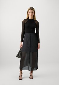 MSCH Copenhagen BELESA SKIRT - Maxiskjørt - black