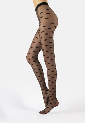 BIG POLKA DOTS 20 DEN - Strumpfhose - black