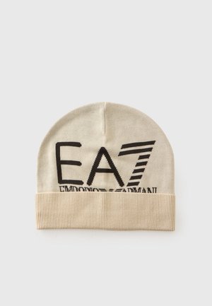 EA7 Emporio Armani, MOUNTAIN VISIBILITY UNISEX - Плетена шапка - off-white