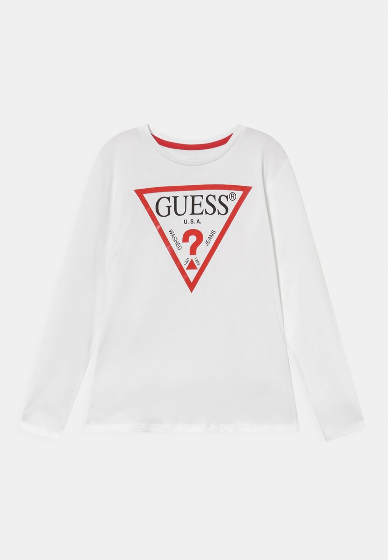 Guess JUNIOR CORE - Langærmet T-shirt - true white