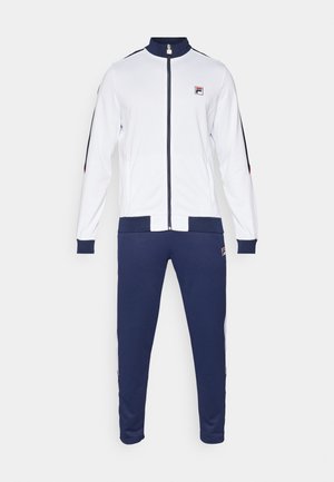 Fila TRACKSUIT MANUEL SET - Tuta - white/navy