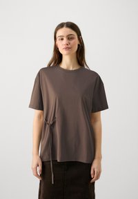 BLANCHE TEE WITH TIES - T-shirts basic - hot fudge