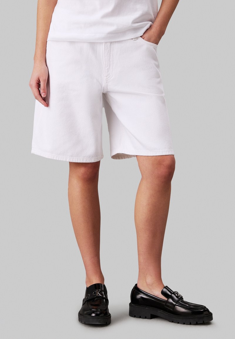 Calvin Klein Jeans Shorts vaqueros - light-blue denim