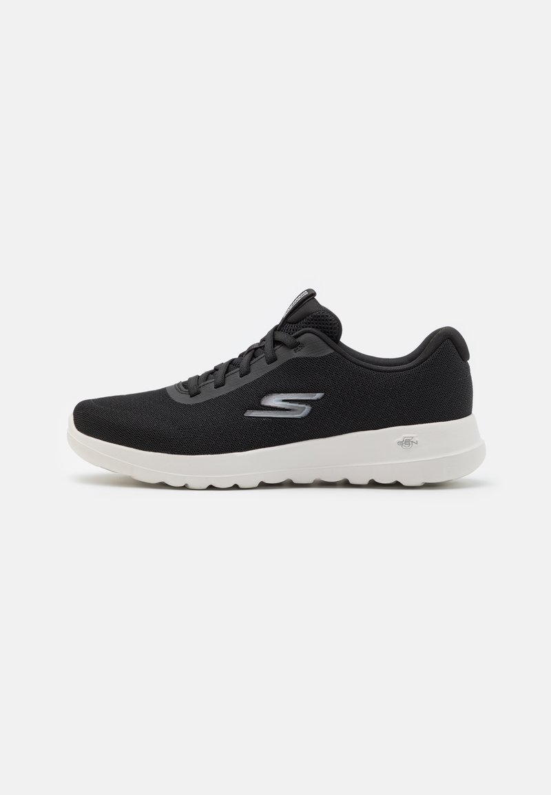 Skechers GO WALK BUNGEE - Tenisky - black/white