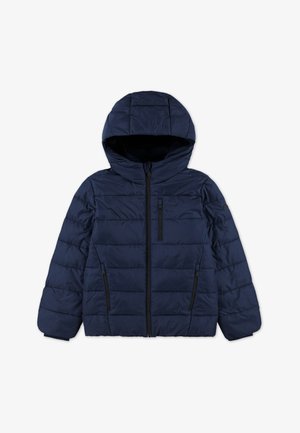 Abercrombie & Fitch MIDWEIGHT PUFFER JACKET UNISEX - Winter jacket - navy blazer