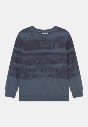 NKMOCRIS BOX - Sweater - bering sea