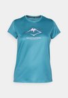 FUJITRAIL LOGO TOP - Top s dlhým rukávom - atlantis blue