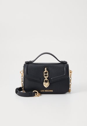 Love Moschino CHAIN DETAIL - Borsa a mano - nero