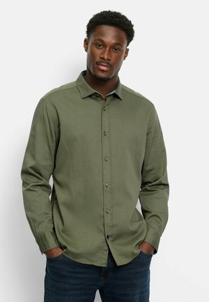 CASUAL REGULAR FIT KENT - Hemd - oliv