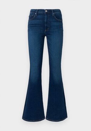 LILAH - Blugi evazați - dark-blue denim