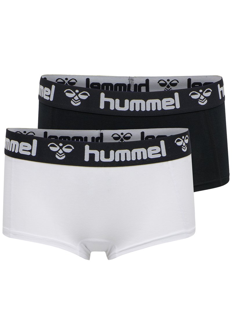 Hummel HMLMAYA 2PACK HIPSTERS Panties black white/black denim