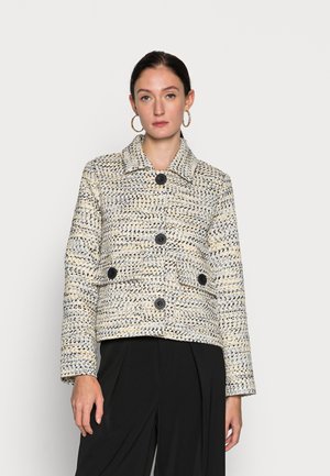 HIBA JACKET - Blazer - black/french nougat