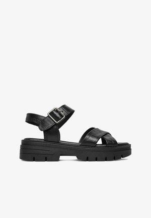 Lasocki, LASOCKI WOMEN'S SANDALS BLACK - Plateausandalette - black