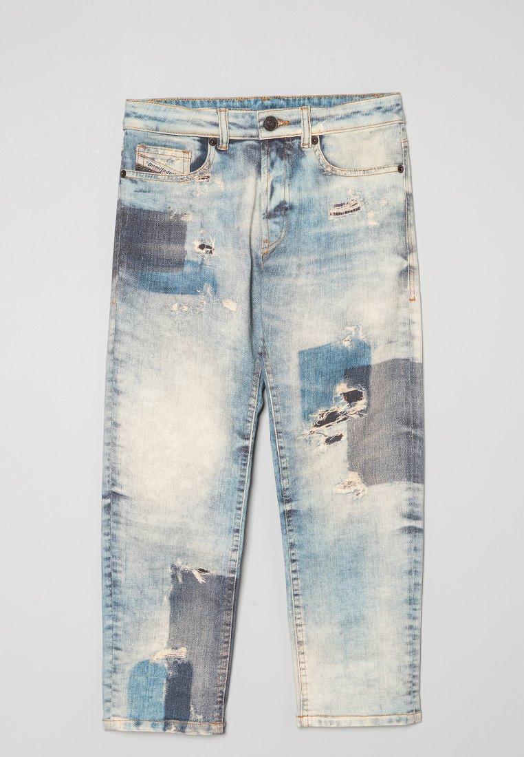 Diesel Straight leg jeans blauw Diesel Straight leg jeans blauw