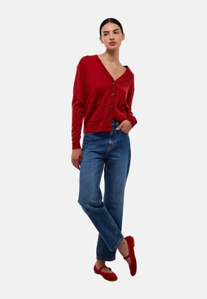 BOUTONNÉ  - Gilet - brique