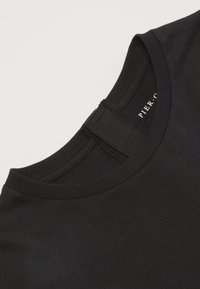 Pier One Μπλούζα με μακριά μανίκια - black