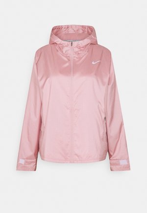 ESSENTIAL JACKET PLUS - Veste de running - pink glaze/reflective silver