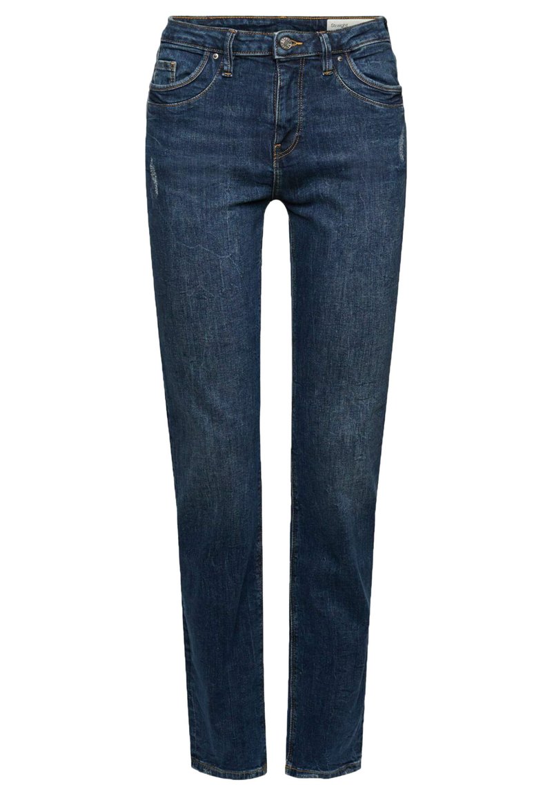 Esprit Slim fit jeans donkerblauw denim Esprit Slim fit jeans donkerblauw denim