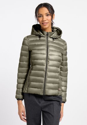 Frieda & Freddies, LEICHTE STEPPJACKE MIT KAPUZE - Winter jacket - sage