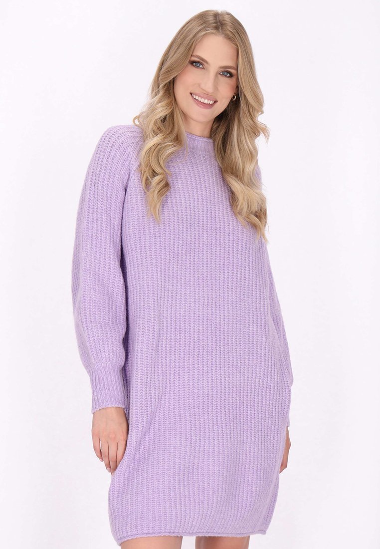 dreimaster Jurk paars