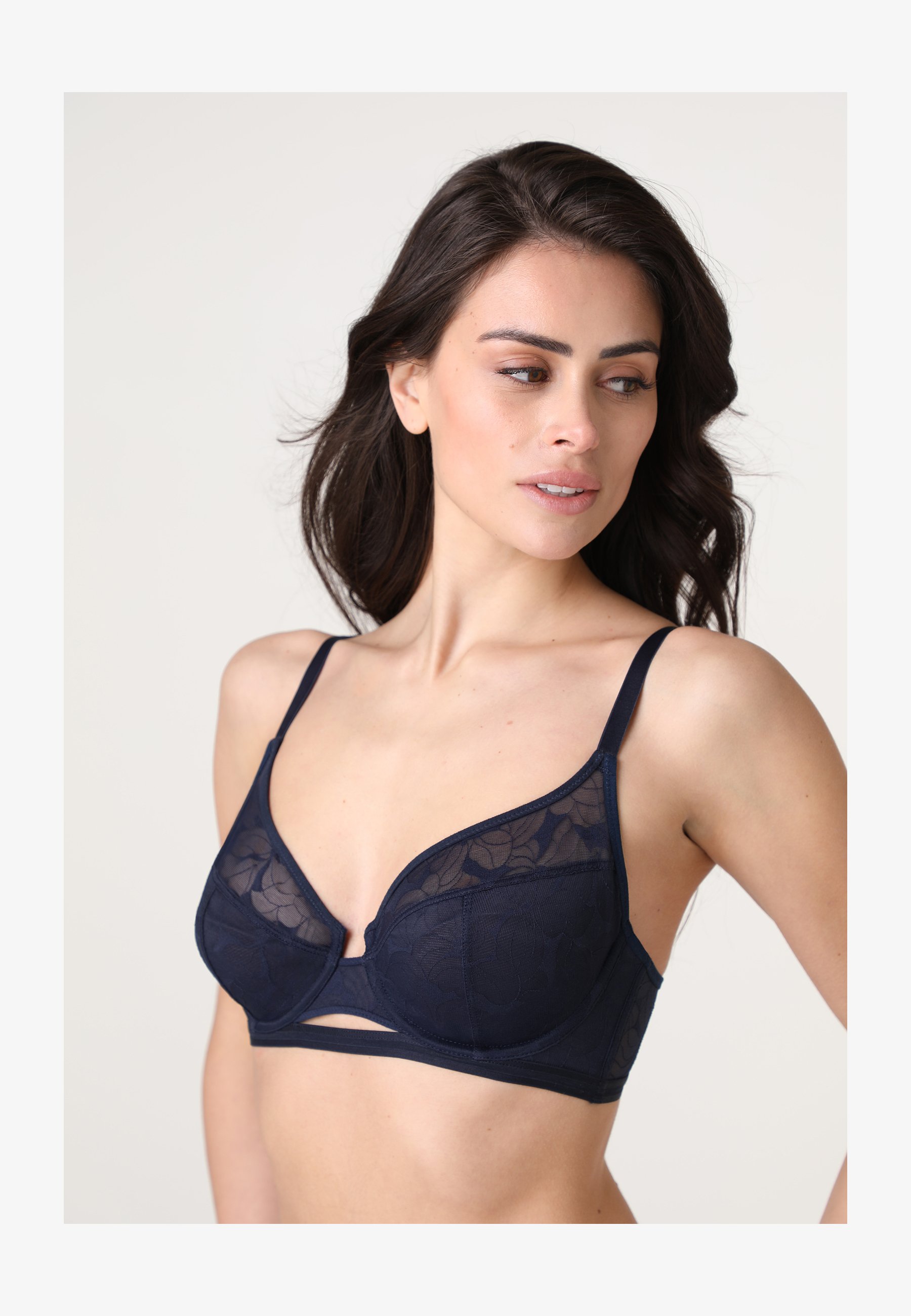 Reggiseno Scandale Donna Blu Parisien - Morbido E Confortevole, Taglia 85F (Coppa F)