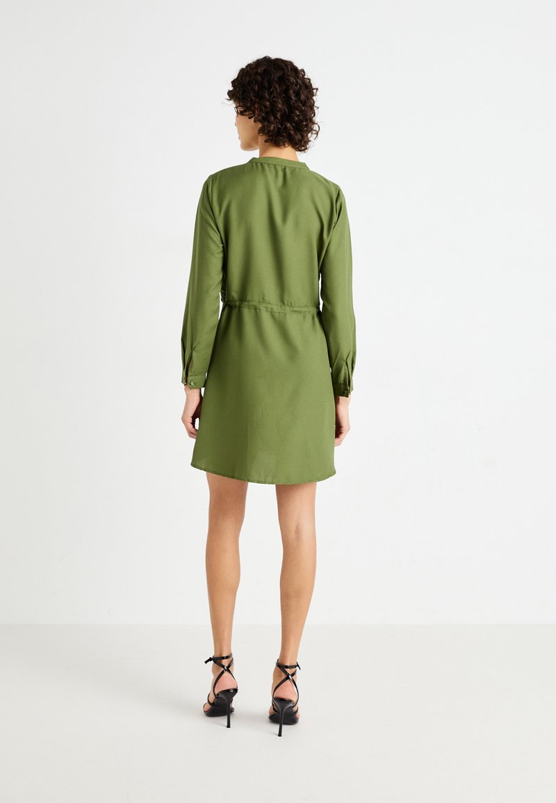 ONLY ONLCORY LIFE NOOS - Shirt dress - winter moss/khaki - Zalando.co.uk