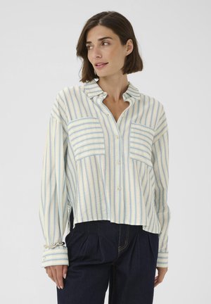 ANTOMINE - Bluza s gumbima - blue white stripe