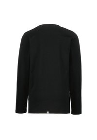 MESSI JIQUEL - Μπλούζα με μακριά μανίκια - deep black